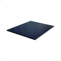 01 Un Chapa 15mm Madeira Mdf 60x60cm Placa Prateleira PRETO Cód.1300