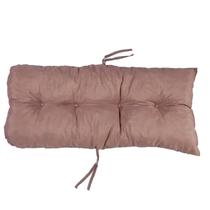 01 und Almofada Confortável Para Sofá Cadeira Poltrona Banco De Bambu Vime Varanda Jardim fibra sintética 95x45
