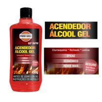 01 Unidades Acendedor Gel p/Churrasqueira, Lareira, Rechaud 430g Primegrill - PRIME GRILL