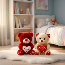 01 Urso De Pelúcia Bebe Coração Coelho Fofinho Sortidos 20cm Ursinho de Pelúcia Presente 01 Urso De Pelúcia Bebe Coração Coelho Fofinho Sortidos 20cm Ursinho de Pelúcia Presente
