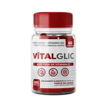 01 VitalGlic Suplemento Alimentar 60 Cápsulas - Original