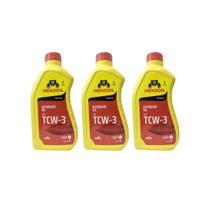 010201019 Óleo Premium TCW3 Menzoil 2T Todos Motores de Popa Kit Com 3 Litros