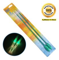 02 Agulhas Tricô Led Luz Na Ponta Nº6 4,25mm 33cm Iluminação 02 Agulhas Tricô Led Luz Na Ponta Nº6 4,25mm 33cm Iluminação