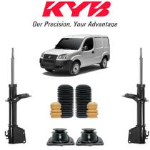 02 Amortecedor Kayaba Novo Dianteiro+Kit Batente Fiat Doblo Cargo 1.8 8V 2005