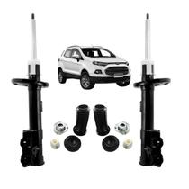 02 Amortecedor New Ecosport 2013 Dianteiro Monroe + Kit Batente