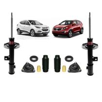 02 Amortecedor Orig Dianteiro Kayaba+Kit Batente Sportage 2011 2012