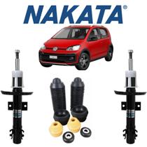 02 Amortecedor Original Dianteiro Nakata+Kit Batente Up! TSI 2014 2015