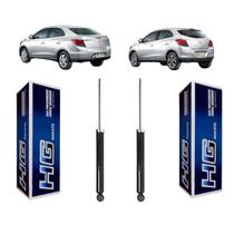 02 Amortecedor Traseiro Dir/Esq Nakata Chevrolet Onix 2012 A 2019