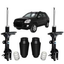 02 Amortecedor Traseiro Nakata + Kit Batente Kia Sportage 2006 A 2010 02 Amortecedor Traseiro Nakata + Kit Batente Kia Sportage 2006 A 2010