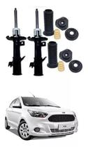 02 Amortecedores 02 Kits Ford Ka Dianteiro 2017 2018 2019