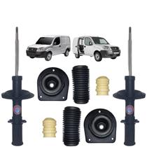 02 Amortecedores Direita+Esquerda Dianteiro Kayaba Fiat Doblo Adventure Locker 2002 2021+Kit Batente