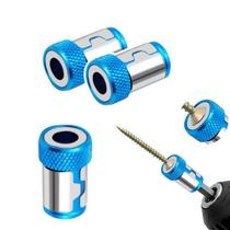 02 Anel Magnético Super Imã Para Parafusadeira Universal