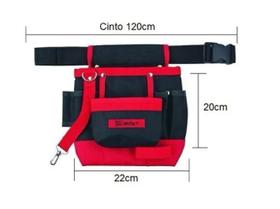 02 Bolsas Porta Ferramentas 7 Bolsos Com Cinto Mtx 902419 02 Bolsas Porta Ferramentas 7 Bolsos Com Cinto Mtx 902419