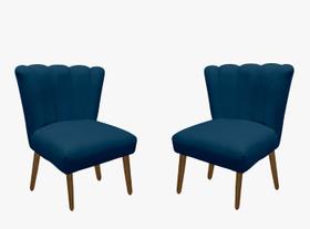 02 Cadeira Pétala Flor Para Sala de estar Penteadeira 02 Cadeira Pétala Flor Para Sala de estar Penteadeira