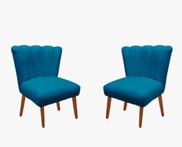 02 Cadeira Pétala Flor Para Sala de estar Penteadeira 02 Cadeira Pétala Flor Para Sala de estar Penteadeira