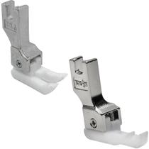 02 Calcador Compensado Pesponto Esquerdo Direito 1/16 Teflon