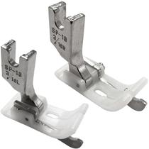 02 Calcador Guia Direito Esquerdo Pesponto 4,8mm Reta Teflon