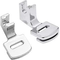 02 Calcador Sapata Franzidor Franzir Babados Patchwork Costura Caseira Singer Janome Elgin Brother