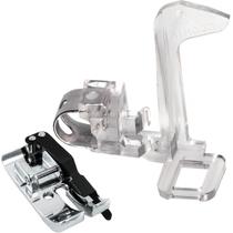 02 Calcador Sapata Quilter Livre Guia Margem Borda 6,4mm Costura Janome Singer 02 Calcador Sapata Quilter Livre Guia Margem Borda 6,4mm Costura Janome Singer