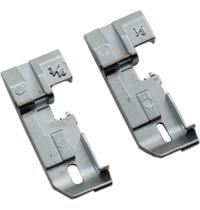 02 Calcador Sapata Vivo Cordão 1/8 3/16 Overlock Janome