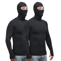 02 Camisa Termica Para Motociclista Uv 50 Motoboy Entregador