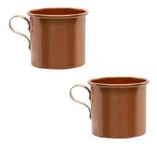 02 Caneca Moscow Mule Cobre Linha Premium 350Ml