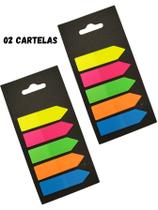 02 Cartelas Notas adesivas seta postiti lembrete adesivo papelaria material escolar escritorio 02 Cartelas Notas adesivas seta postiti lembrete adesivo papelaria material escolar escritorio