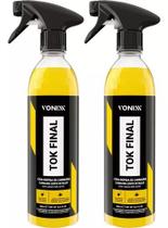 02 cera carnauba automotiva liquida tok final vonixx 500ml