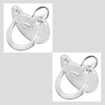 02 Chupeta De Silicone Nº 2 Ortodôntica E Calmante Transparente - Kuka 02 Chupeta De Silicone Nº 2 Ortodôntica E Calmante Transparente - Kuka