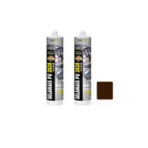 02 Cola Selante Adesivo Silicone Pu Poliuretano Marrom Bronze 02 Cola Selante Adesivo Silicone Pu Poliuretano Marrom Bronze