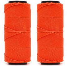 02 Cones Encerado Linha Fio Cordão 100gr Poliéster Cor 0393 02 Cones Encerado Linha Fio Cordão 100gr Poliéster Cor 0393