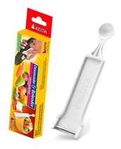 02 Descascador Boledor Plástico Lamina Inox Batata Legumes 02 Descascador Boledor Plástico Lamina Inox Batata Legumes