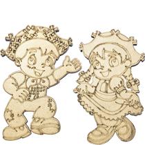 02 Enfeite Caipira São João Festa Junina 28x20 Menino Menina 02 Enfeite Caipira São João Festa Junina 28x20 Menino Menina