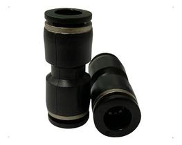 02 Engate Rápido Plástico 8mm Emenda De Rodoar Mangueira 02 Engate Rápido Plástico 8mm Emenda De Rodoar Mangueira