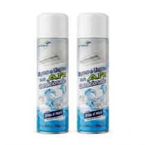02 Espuma Spray Para Limpeza De Ar Condicionado Ar Da Terra Brisa Di Mare