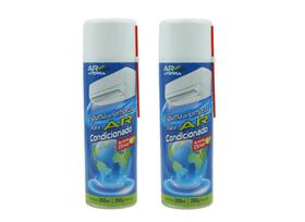 02 Espuma Spray Para Limpeza De Ar Condicionado Ar Da Terra