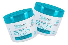 02 Forever Liss Máscara Btx Zero Hidratante Sem Formol 250G