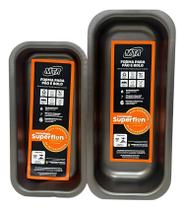 02 Forma Assadeira De Pão 02 E 03 Cereja Antiaderente Mta