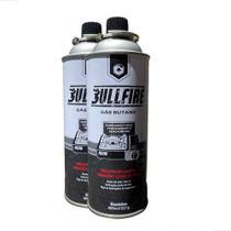 02 Gás Butano Refil Recarga Maçarico Camping Isqueiro Fogão