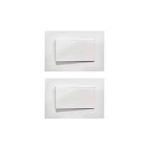 02 Interruptor Paralelo P/moveis Mdf Margirius Branco 10a 250v 02 Interruptor Paralelo P/moveis Mdf Margirius Branco 10a 250v