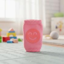 02 Joelheira Proteção Engatinhar Bebe Joelho Infantil Rosa Azul Cuidado Bebê Menina Menino