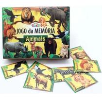 02 Jogos Memória Animais 26 Peças Cada Brinquedo Educativo