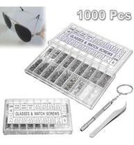 02 Kits De 1000 Parafuso Relógio Óculos Conserto Porca - Terceiros
