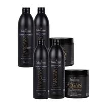 02 Kits Pós Progressiva Óleo De Argan Premium Maycrene