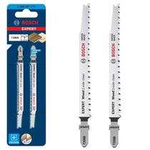 02 Lâminas para Serra Tico-Tico Bosch T308B Expert Wood 2 Side Clean - 2 608 901 711 02 Lâminas para Serra Tico-Tico Bosch T308B Expert Wood 2 Side Clean - 2 608 901 711