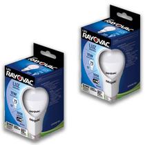 02 Lampadas LED 11W Luz Branca 6500K Rayovac 2 caixas Bulbo Soquete E27 Luz Fria