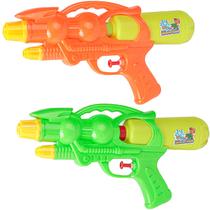 02 Lança Água Arminhas Arma Pistola Brinquedo Water Gun