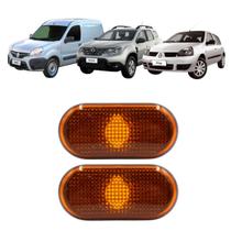 02 Lanterna Lateral Pisca Âmbar Clio Duster Kangoo Master