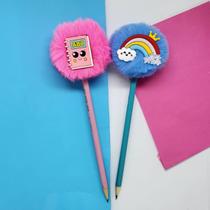 02 Lápis de escrever Dia dos Professores caderno arco iris professorra lembrancinha presente material escolar papelaria