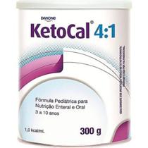 02 latas - KetoCal 4:1 Fórmula Pediátrica 1,0KCAL/ML 300g